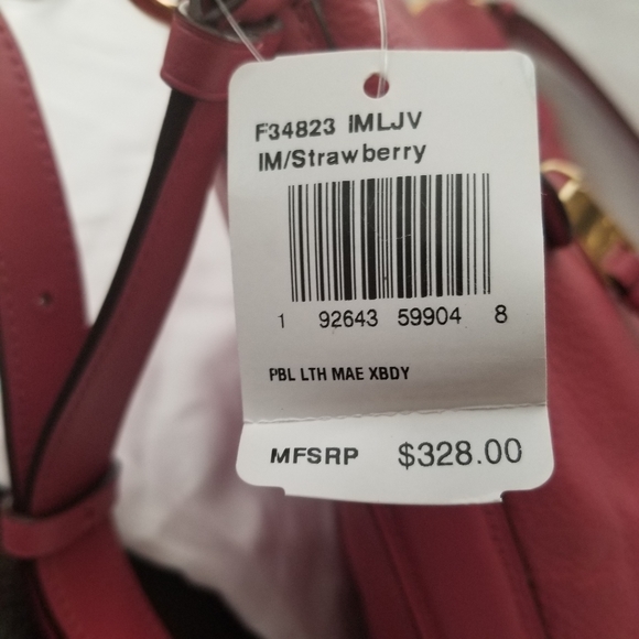 New Coach Pink Crossbody - Picture 6 of 12